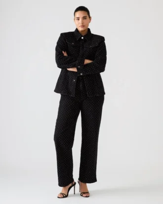 Casaco Parc Crystal Preto