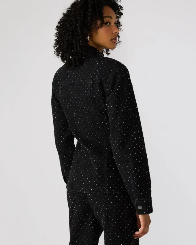 Casaco Parc Crystal Preto