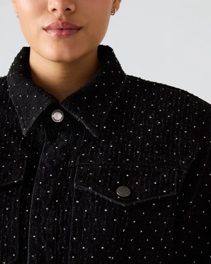 Casaco Parc Crystal Preto