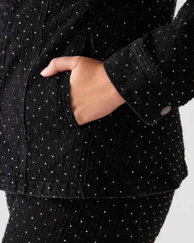 Casaco Parc Crystal Preto