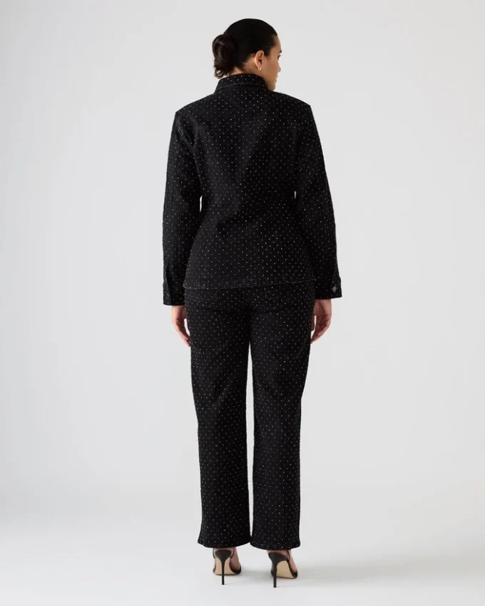 Casaco Parc Crystal Preto