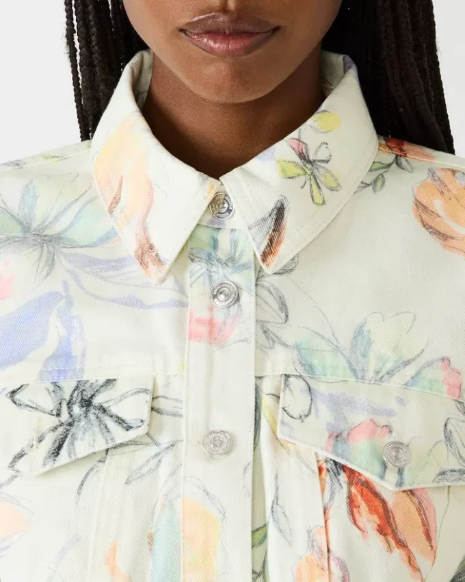 Casaco Raleigh Vintage Marfim