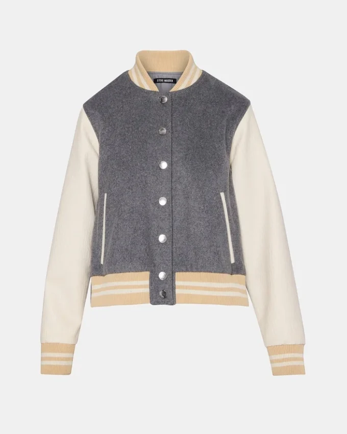 Casaco Rooney Cinza Mesclado