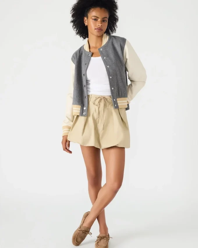 Casaco Rooney Cinza Mesclado