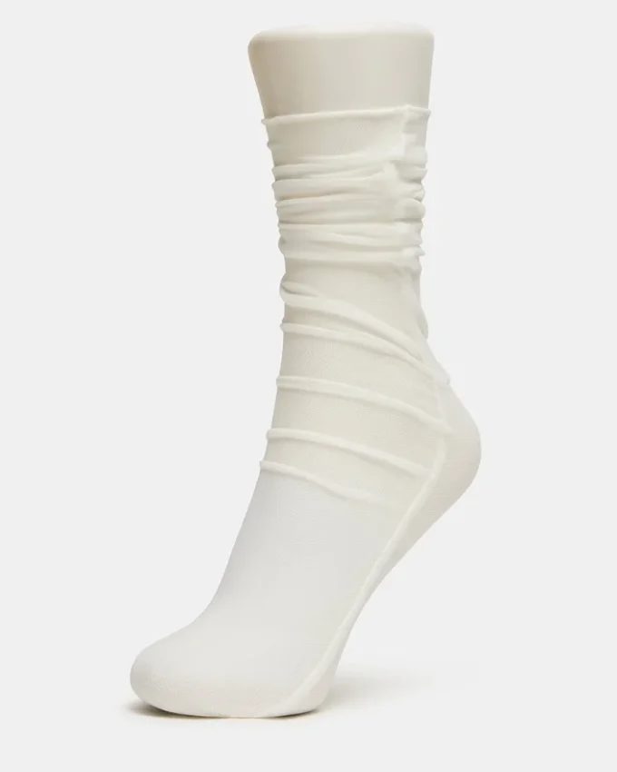 Conjunto de 2 pares de meias curtas Sofia em malha lisa azul claro