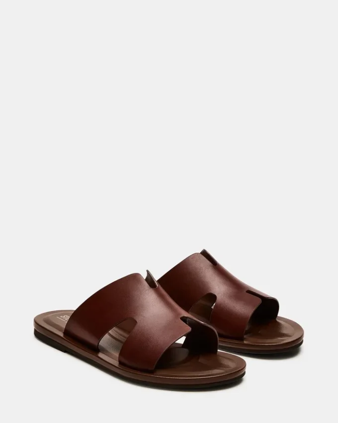 Couro castanho claro