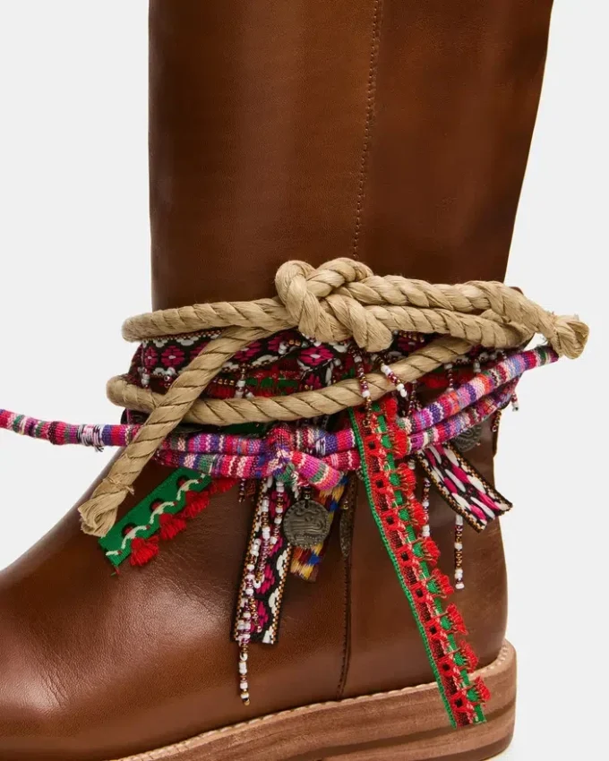 Couro castanho claro