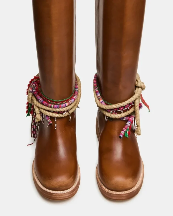 Couro castanho claro