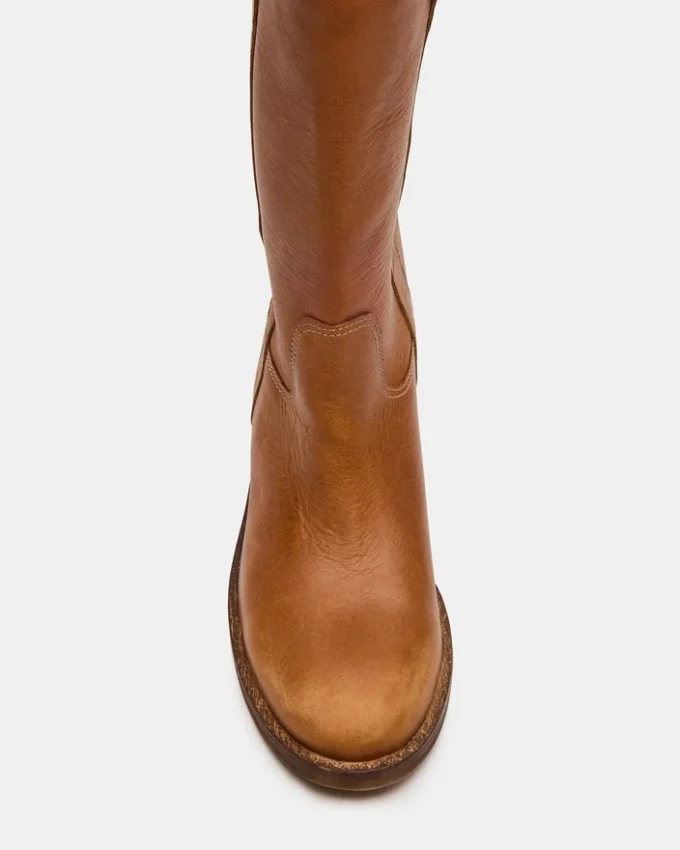 Couro castanho claro Dunster