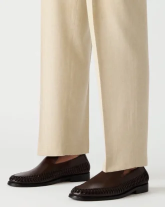 Couro castanho Napoli