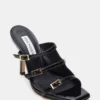 Couro preto opulento Couro preto opulento