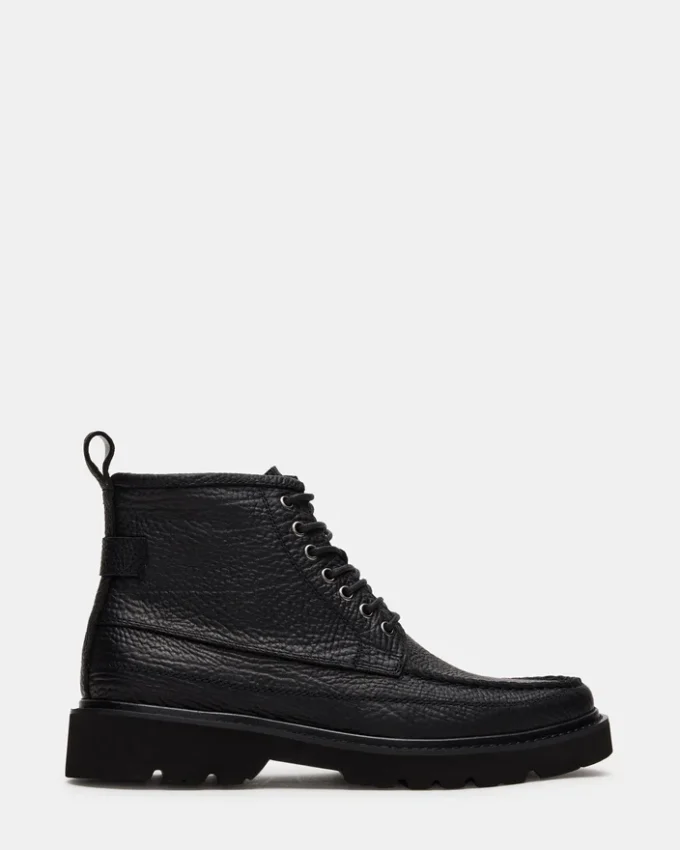 Dael em couro preto Dael em couro preto