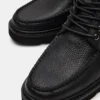 Dael em couro preto Dael em couro preto
