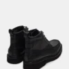 Dael em couro preto Dael em couro preto