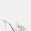 Davina Tulle Branco/Preto com Bolinhas