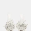 Davina Tulle Branco/Preto com Bolinhas