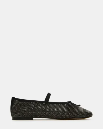 Delara Preto com Strass Multicoloridos