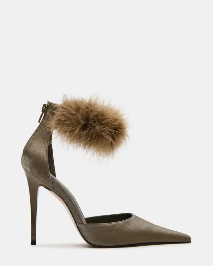 Elusive Olive Satin Elusive Olive Satin
