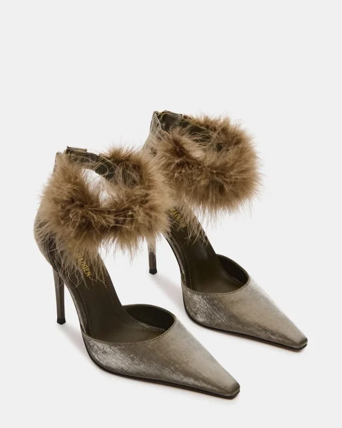 Elusive Olive Satin Elusive Olive Satin