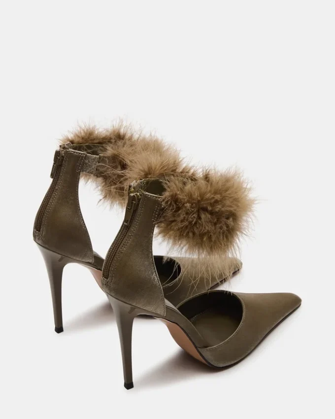 Elusive Olive Satin Elusive Olive Satin