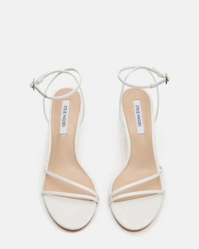 Eras em couro branco