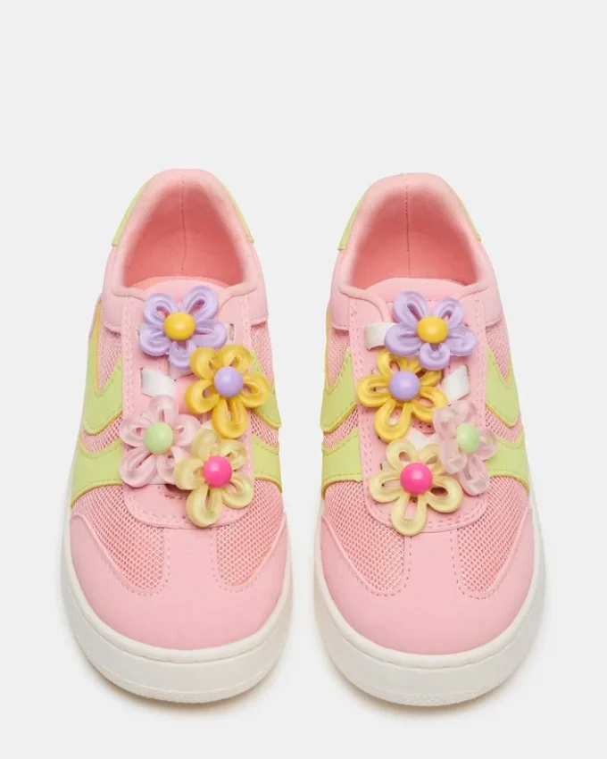 Jersey para crianças Lime/Rosa Jersey para crianças Lime/Rosa