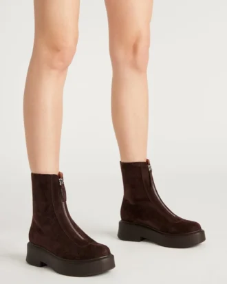 Jones Camurça Castanha Chocolate Jones Camurça Castanha Chocolate