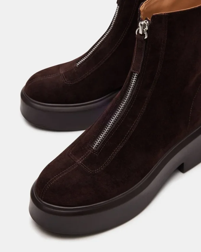 Jones Camurça Castanha Chocolate