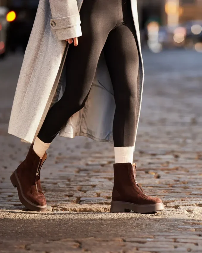 Jones Camurça Castanha Chocolate