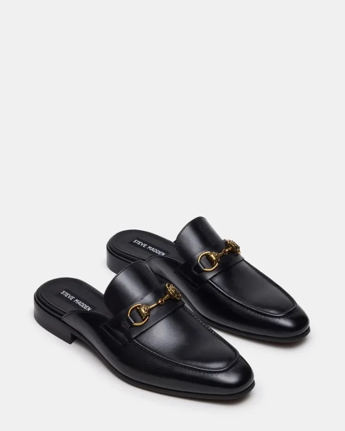 Jovian em couro preto