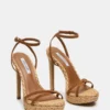 Juni Chestnut Suede Raffia Juni Chestnut Suede Raffia
