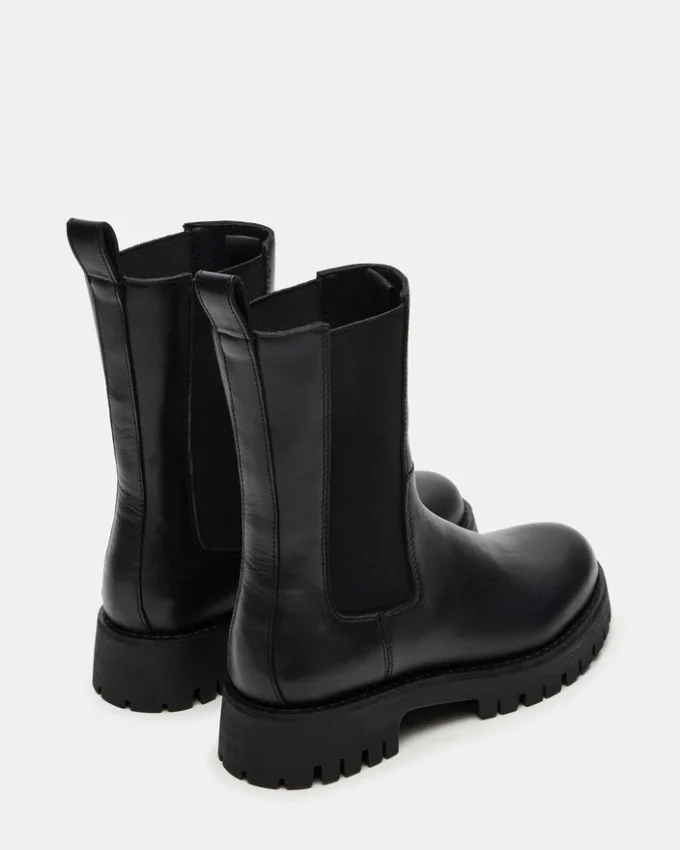 Lowa em couro preto Lowa em couro preto
