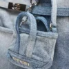 Mala Boat Bag em Denim Mala Boat Bag em Denim