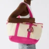 Mala Bolsa de Boate Rosa Choque Mala Bolsa de Boate Rosa Choque