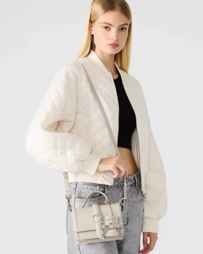 Mala Clark Cinza Claro