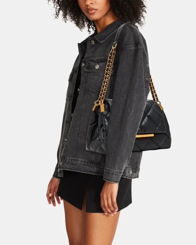 Mala Colette Preto/Dourado