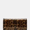 Mala Juliana em Couro Envernizado Leopard