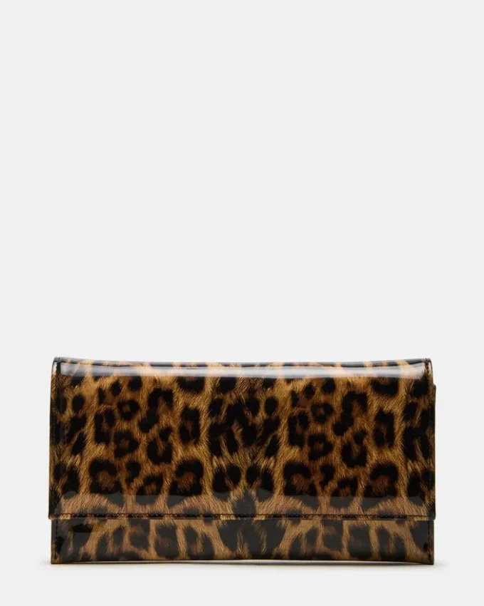 Mala Juliana em Couro Envernizado Leopard