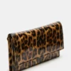 Mala Juliana em Couro Envernizado Leopard