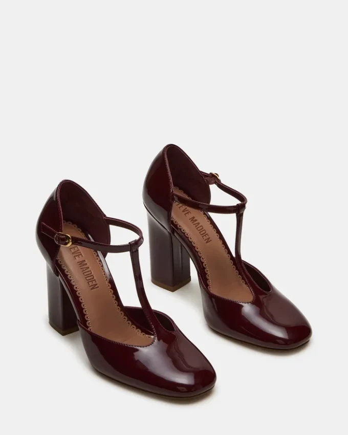 Malcolm Burgundy Patent Malcolm Burgundy Patent