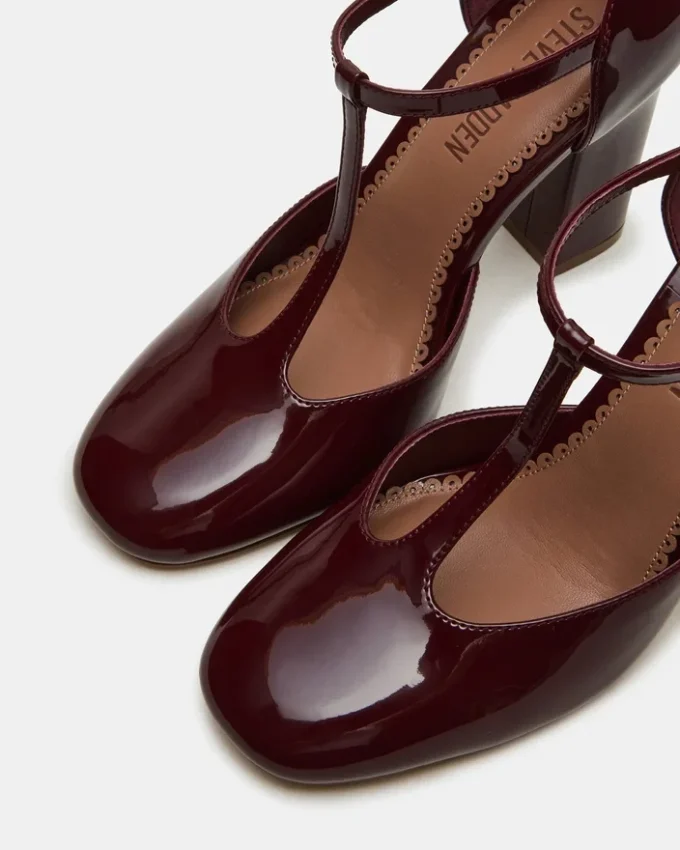 Malcolm Burgundy Patent Malcolm Burgundy Patent