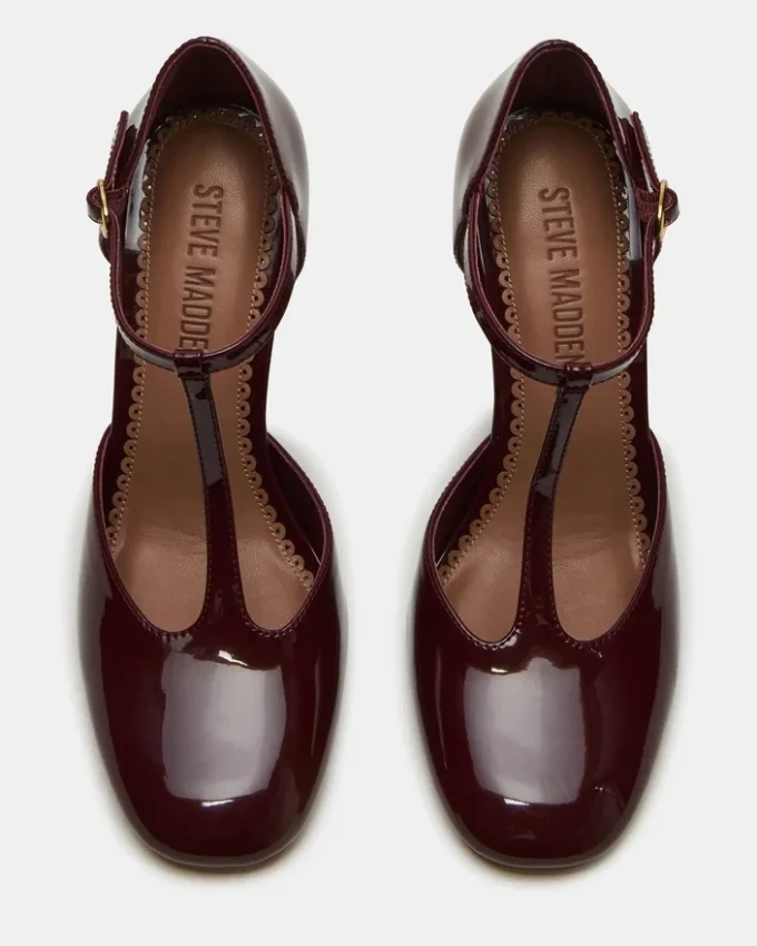 Malcolm Burgundy Patent Malcolm Burgundy Patent