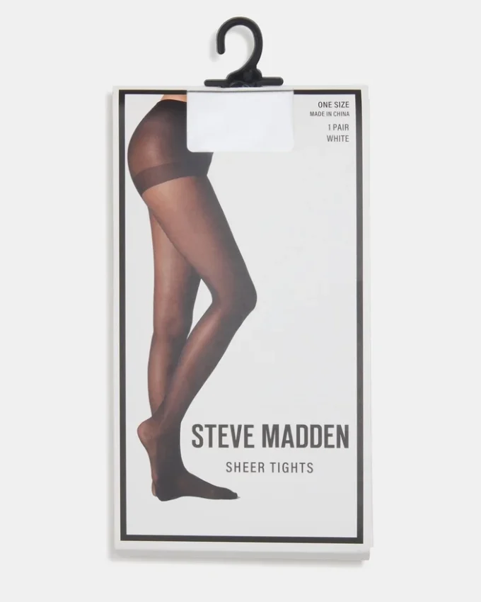 Meias-calças transparentes Blair Brancas