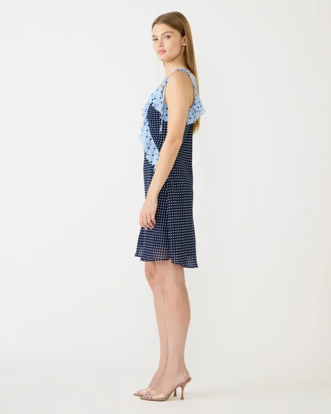 Mini-vestido Adalina Vintage Navy Mini-vestido Adalina Vintage Navy