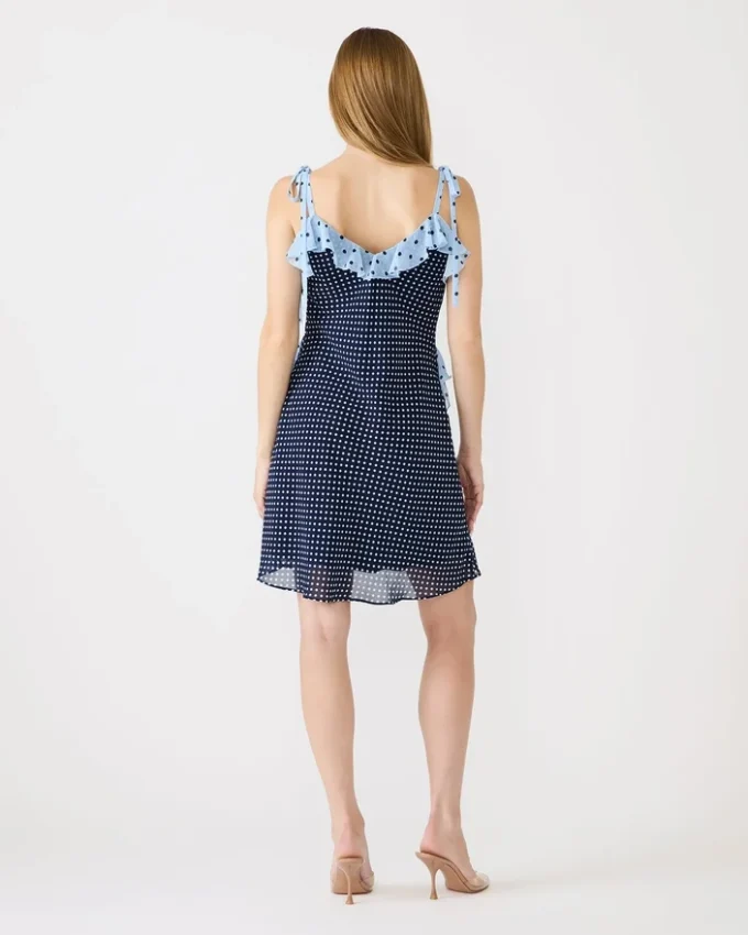 Mini-vestido Adalina Vintage Navy Mini-vestido Adalina Vintage Navy