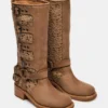 Nubuck floral castanho claro Rocky Nubuck floral castanho claro Rocky