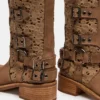 Nubuck floral castanho claro Rocky Nubuck floral castanho claro Rocky