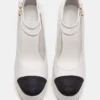 Peyton em couro branco Peyton em couro branco