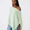 Poncho Channing Verde Baía Poncho Channing Verde Baía