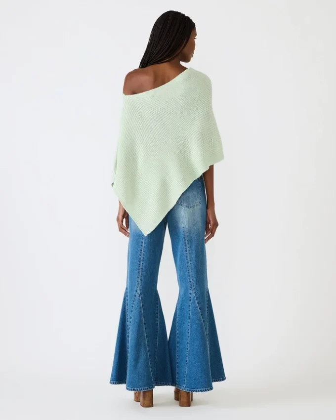 Poncho Channing Verde Baía Poncho Channing Verde Baía